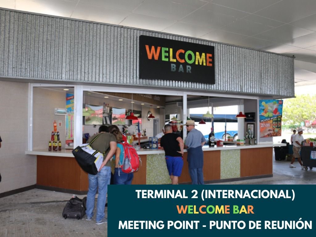 Welcome Bar de la Terminal 2 Internacional del Aeropuerto de Cancún