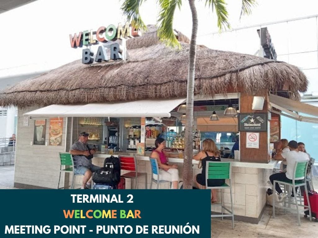 Welcome Bar de la Terminal 2 Nacional del Aeropuerto de Cancún