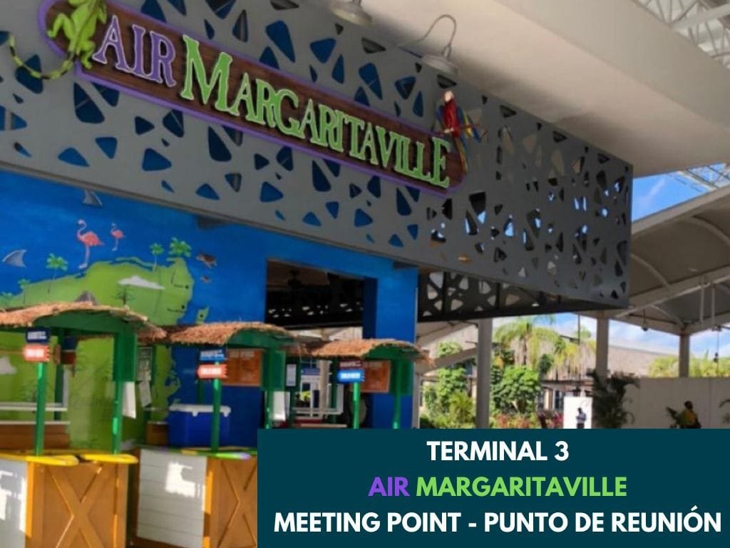 Air Margaritaville de la Terminal 3 del Aeropuerto de Cancún