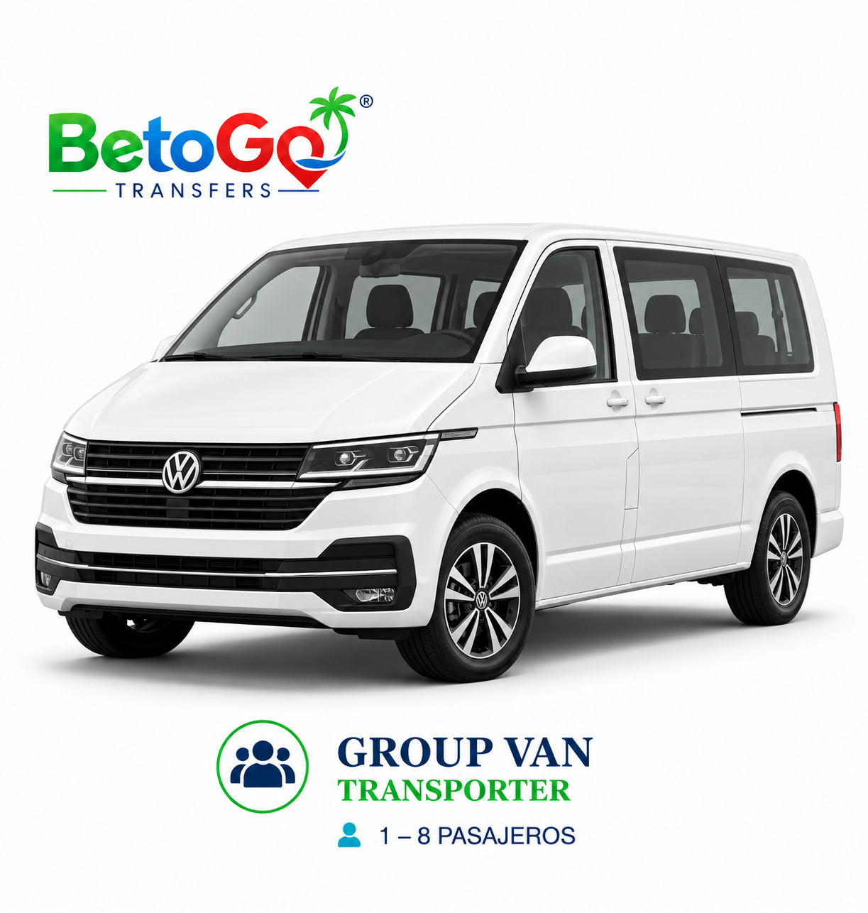 Camioneta privada de Beto Go Transfers en Cancún